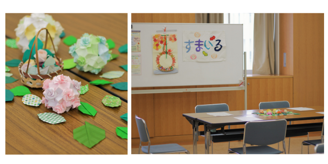 すまいる設営風景