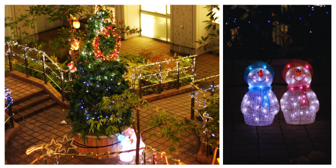 イルミネーション夜