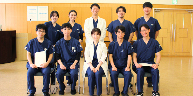 研修医の先生集合写真